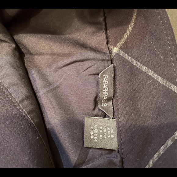 Paraphrase - Navy Skirt - Picture 6 of 6